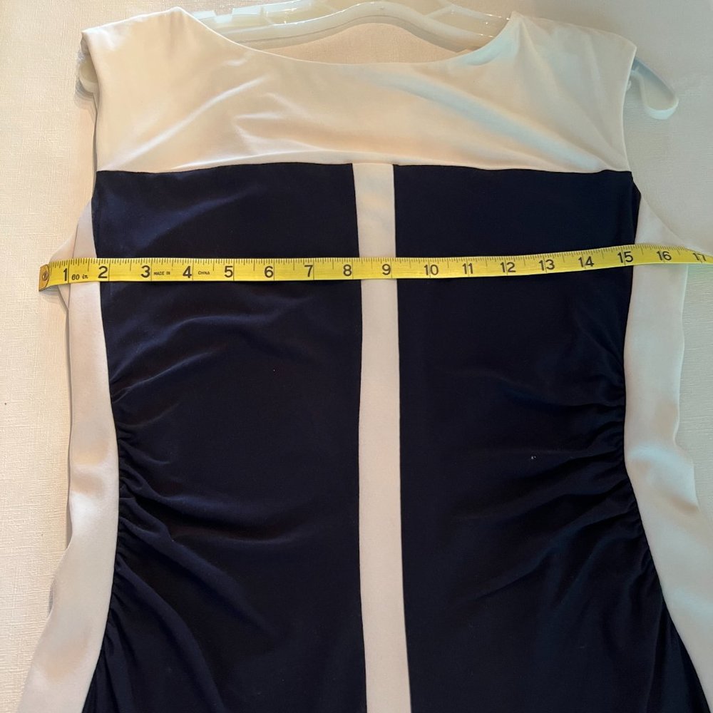 Chaps Stretch Color Block Sleeveless Tailor Dress… - image 6